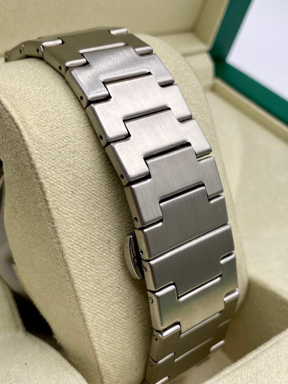 TISSOT PRR Blue Dial with silver chain