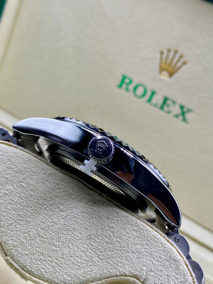 Rolex-Style Date Just Green Dial