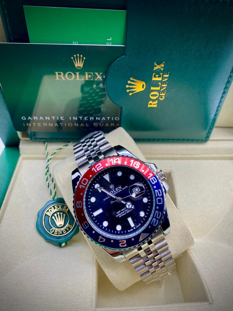 ROLEX GMT MASTER with Rotating Dial with Date
