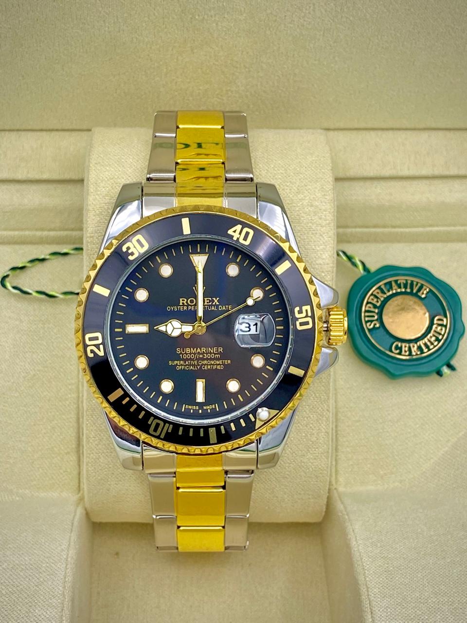 ROLEX SUBMARINER CHAIN with Rotating Dial with Date