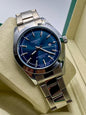 TISSOT POWERMATIC 80 BG slicum Blue Dial with silver chain
