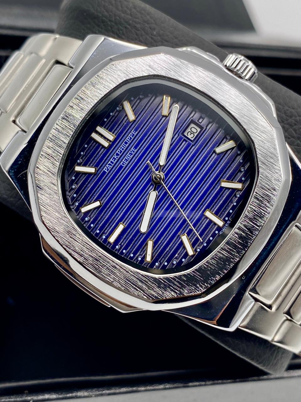 PAITEK PHILIPPE GENEVE WITH NAVY BLUE DIAL