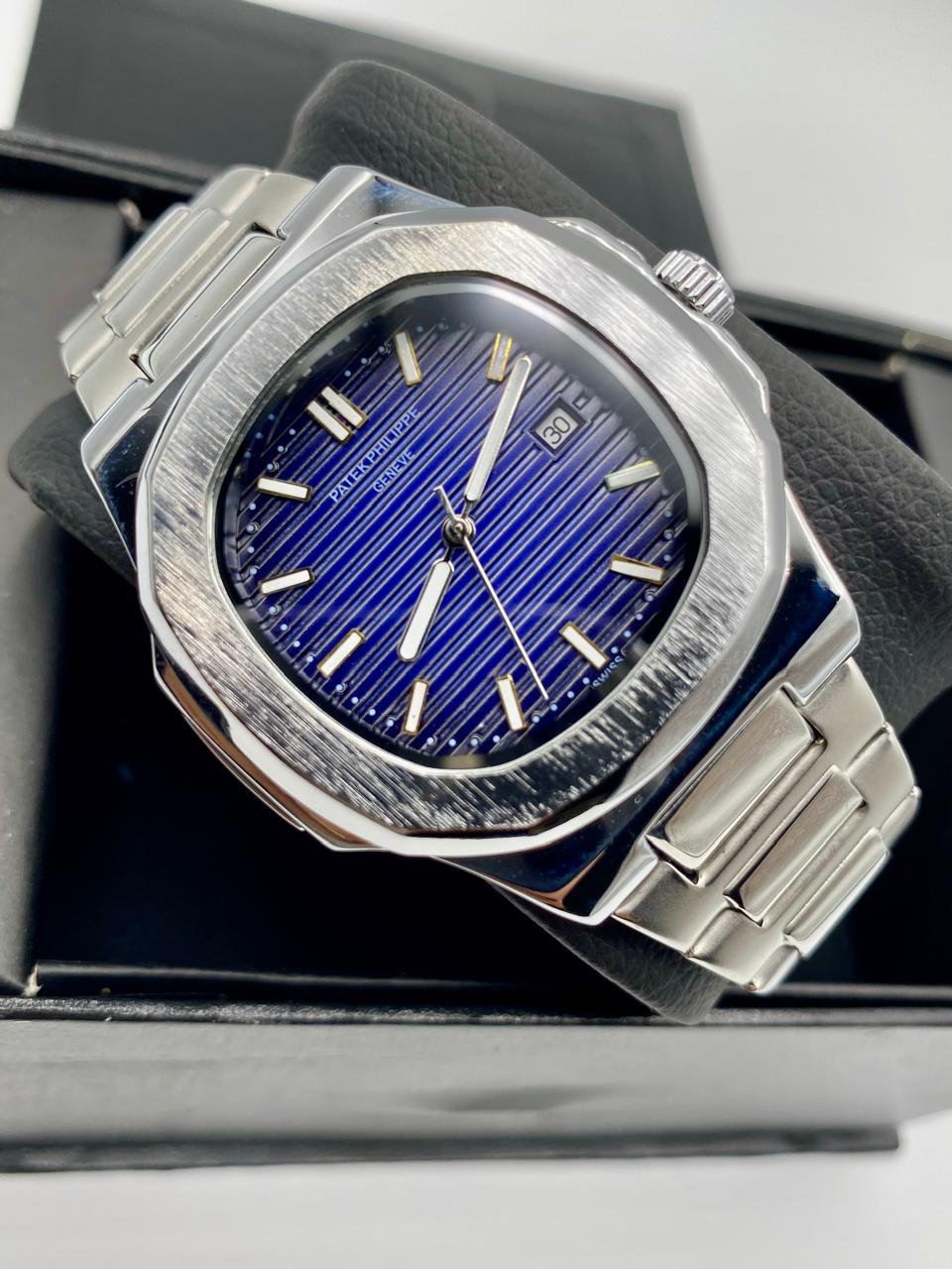 PAITEK PHILIPPE GENEVE WITH NAVY BLUE DIAL