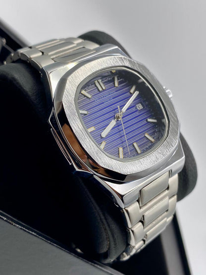 PAITEK PHILIPPE GENEVE WITH NAVY BLUE DIAL