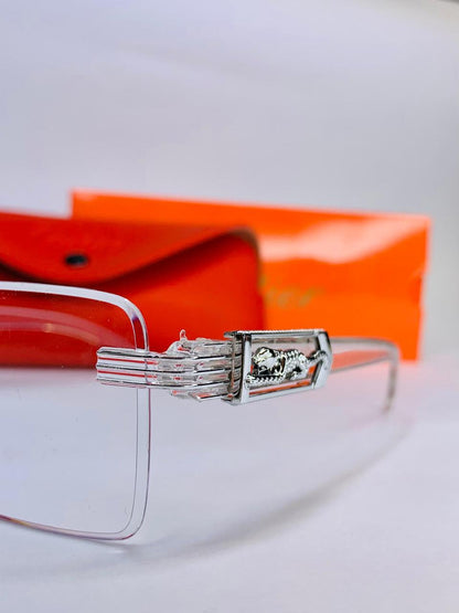 Cartier Rimless Glasses – Luxury Clear Frame Eyewear for Men & Women
