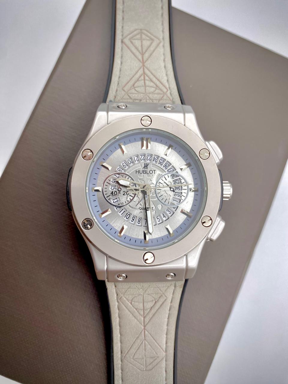 HUBLOT GENEVE LEATHER STRAP
